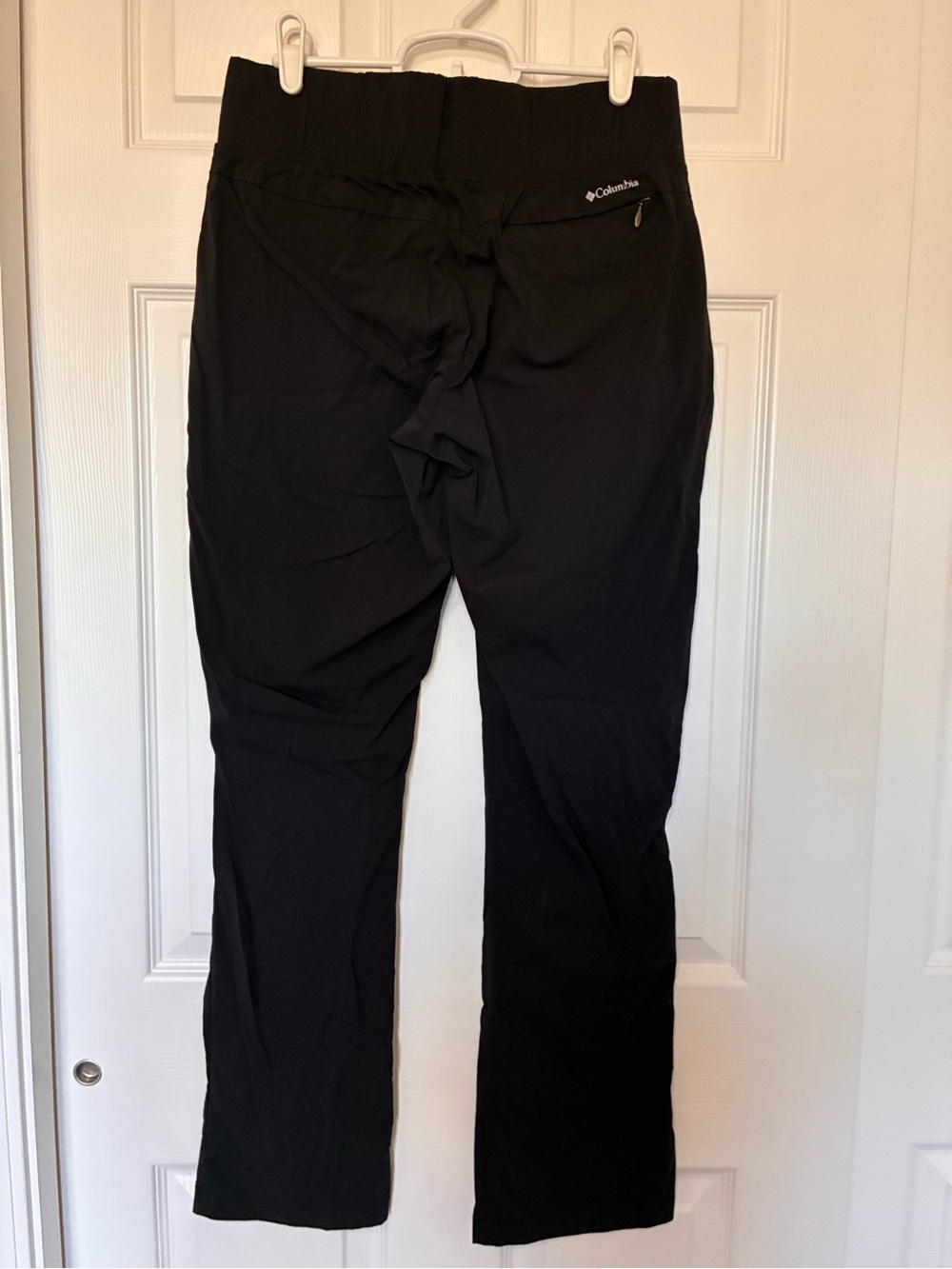 Columbia Utility Pants Black Nylon Stretch Pull-On Hiking Women’s Size M - Picture 3 of 13